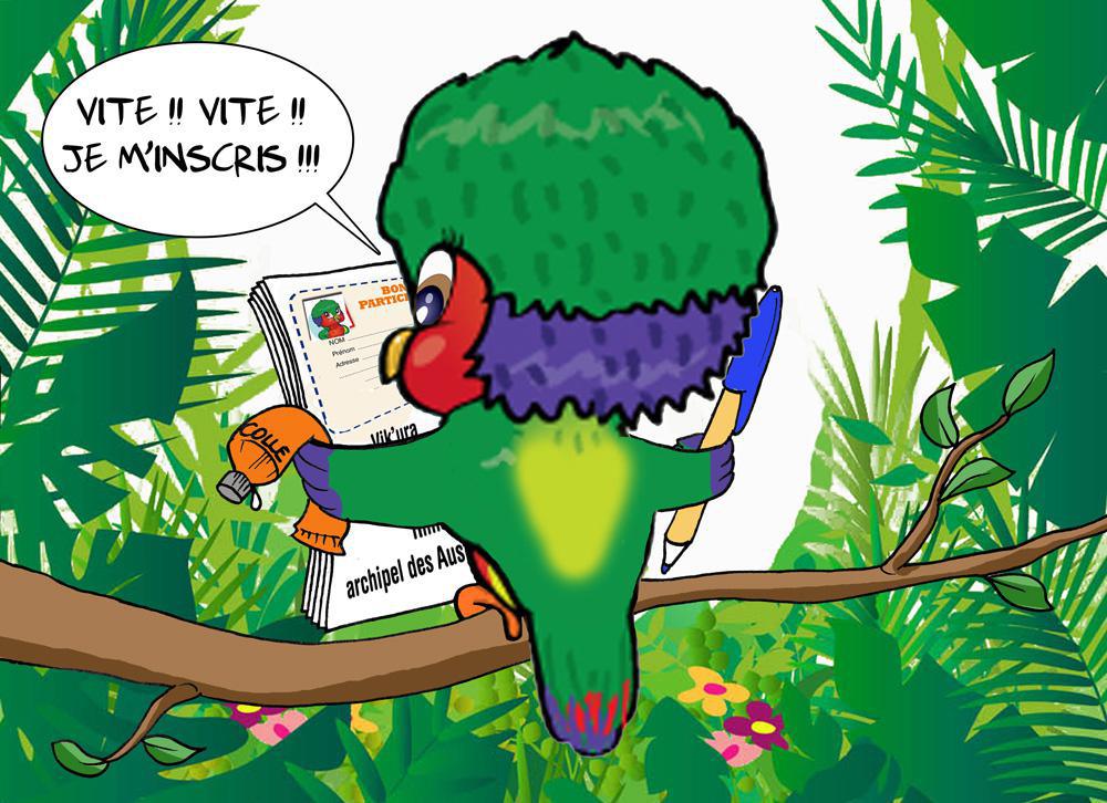 À la rencontre de « Vik’ura & Co », représentantes des Loris Polynésiens