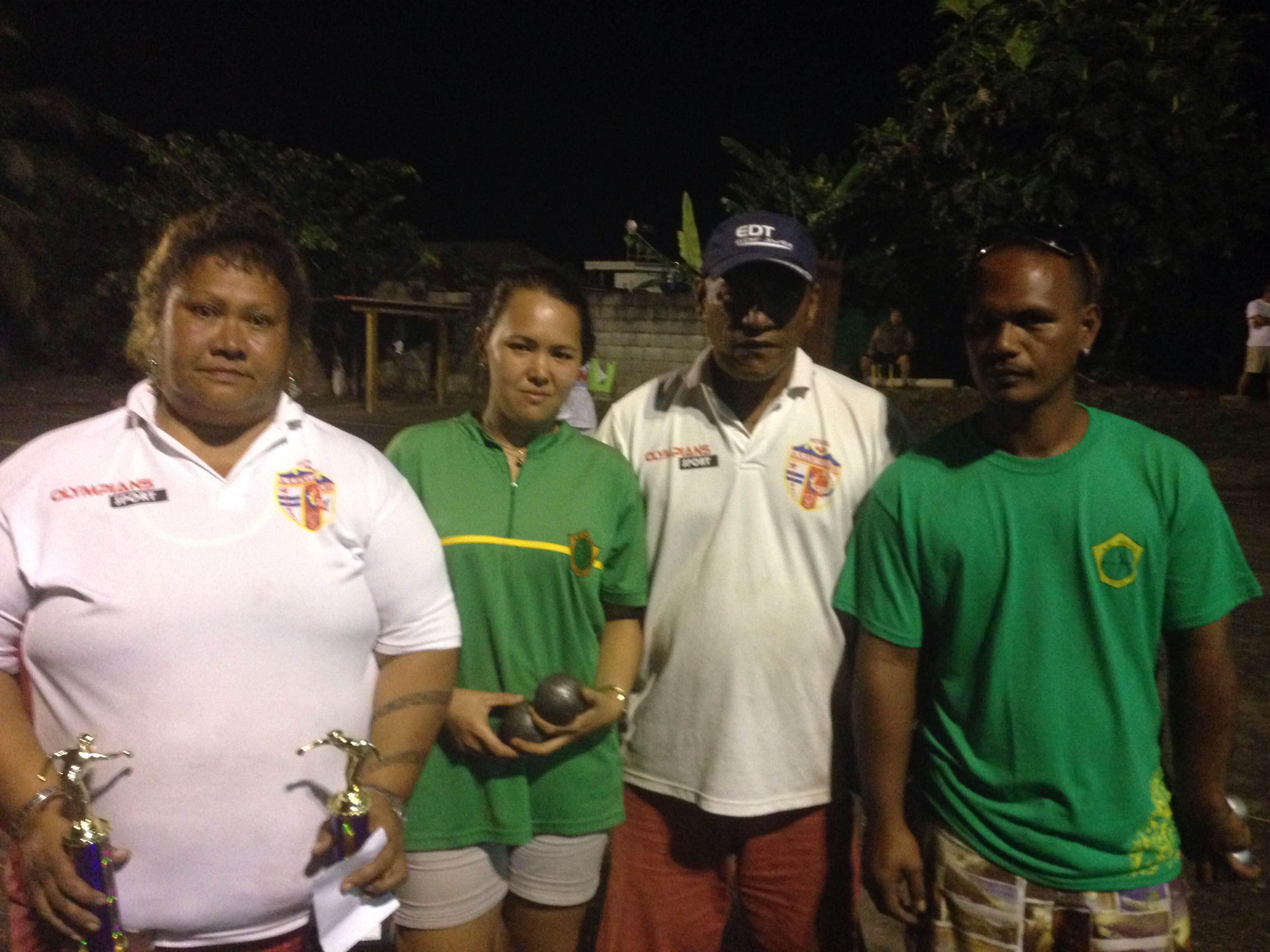 Pétanque : Tournois mixtes