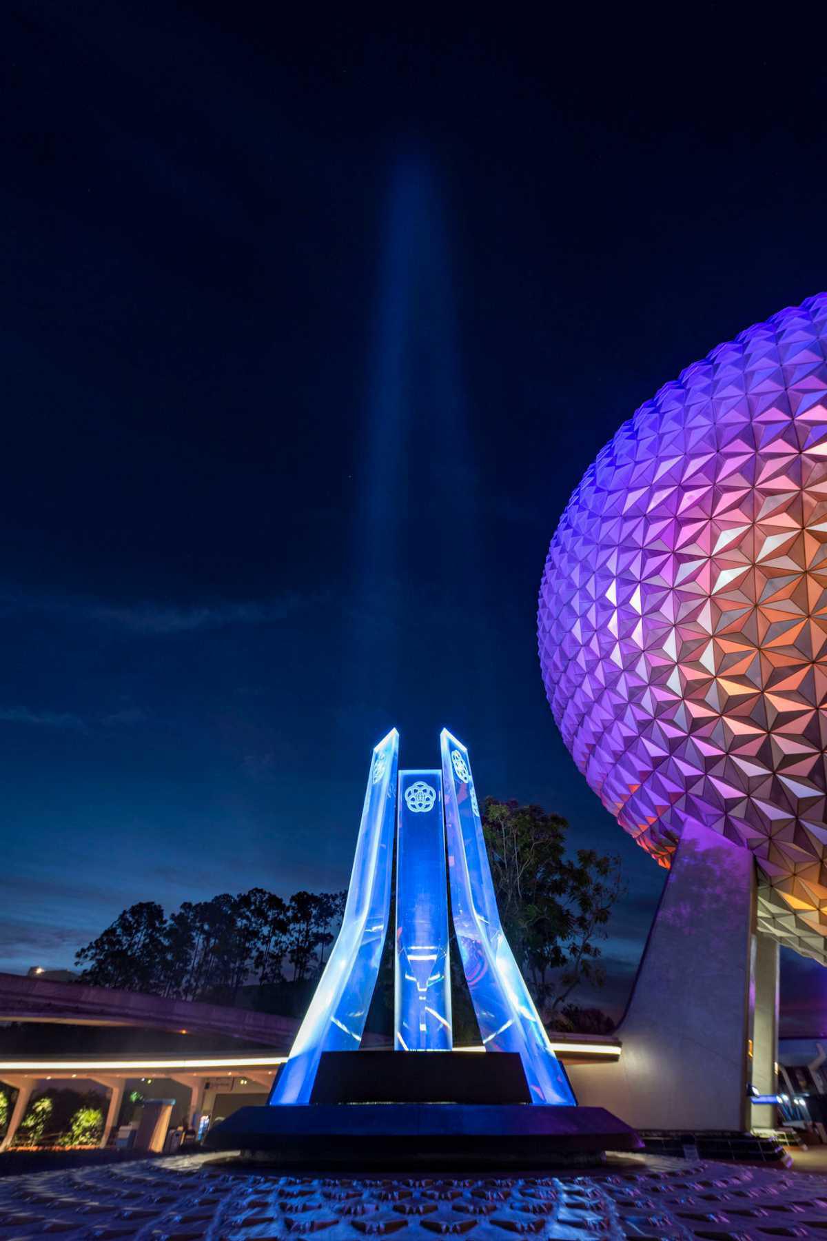 Neuer Haupteingangsbrunnen bei EPCOT enthüllt