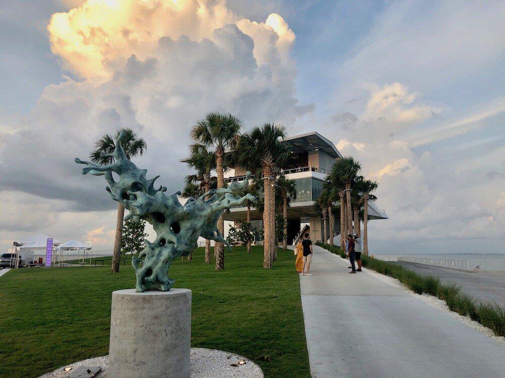 Der neue Pier in St.Petersburg Der neue Pier in St.Petersburg