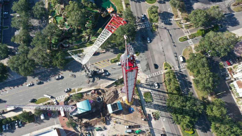 Höchster Drop Tower und Slingshot der Welt, jetzt in Orlando geöffnet! Höchster Drop Tower und Slingshot der Welt, jetzt in Orlando geöffnet!