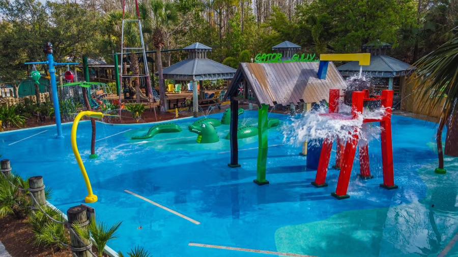Der Gator Gully Splash Park in Gatorland erhält neue Wasserspiele