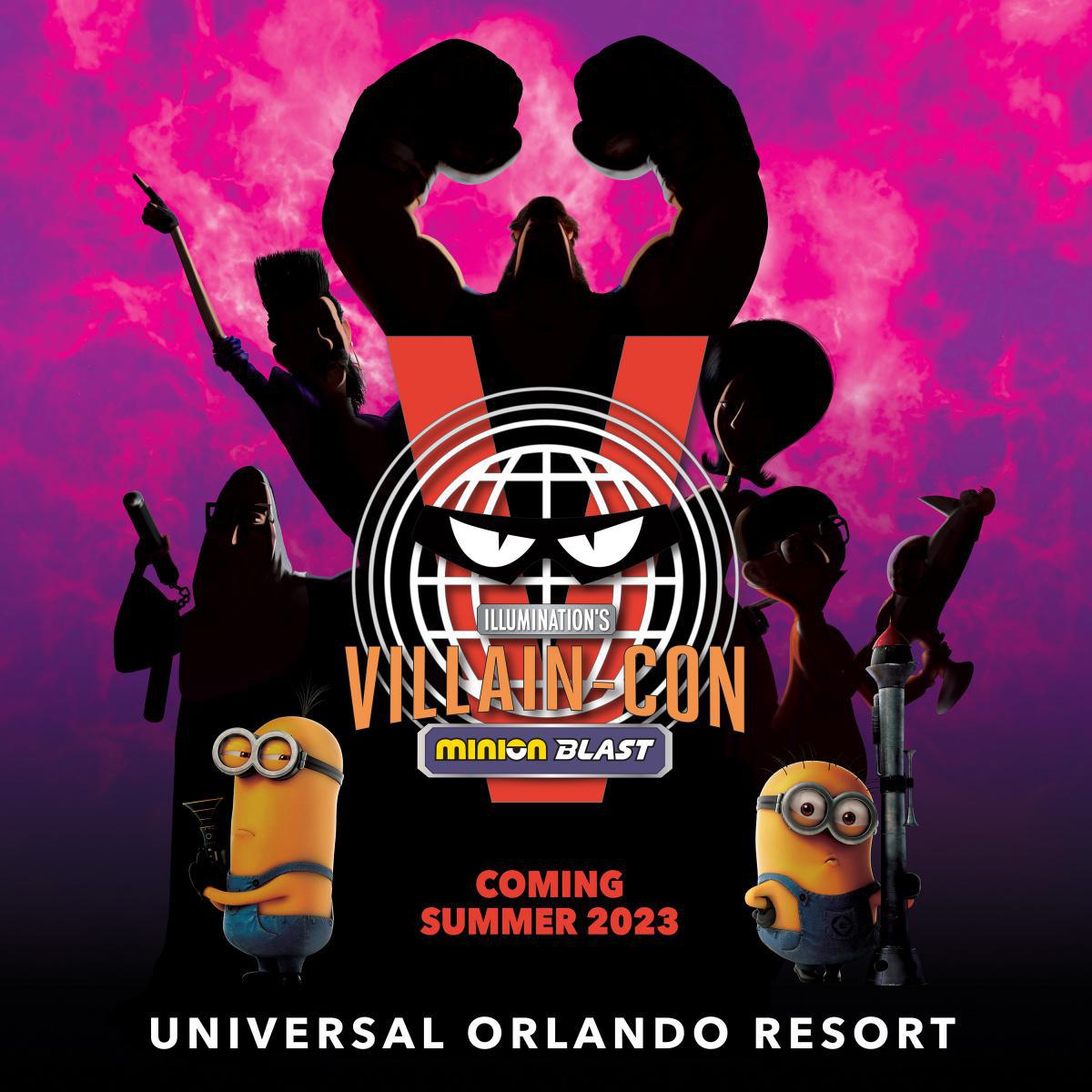 Universal Orlando Resort enthüllt brandneue Details zur Villain-Con Minion Blast von Illumination