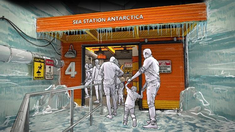 SeaWorld Orlando kündigt neue Achterbahn „Penguin Trek“ an. SeaWorld Orlando kündigt neue Achterbahn „Penguin Trek“ an.