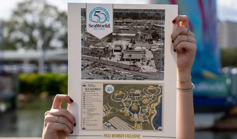 SeaWorld Orlando feiert 50-jähriges Jubiläum SeaWorld Orlando feiert 50-jähriges Jubiläum