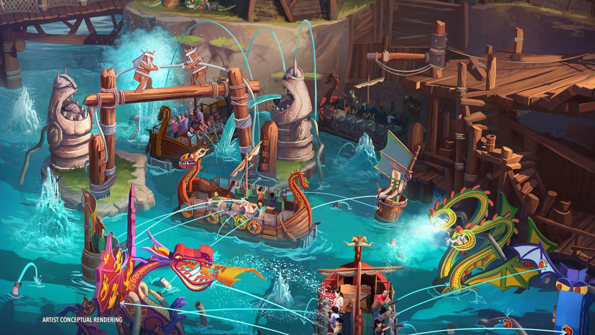 Werft einen ersten Blick auf die Welt von „Drachenzähmen leicht gemacht“ im Epic Universe Werft einen ersten Blick auf die Welt von „Drachenzähmen leicht gemacht“ im Epic Universe