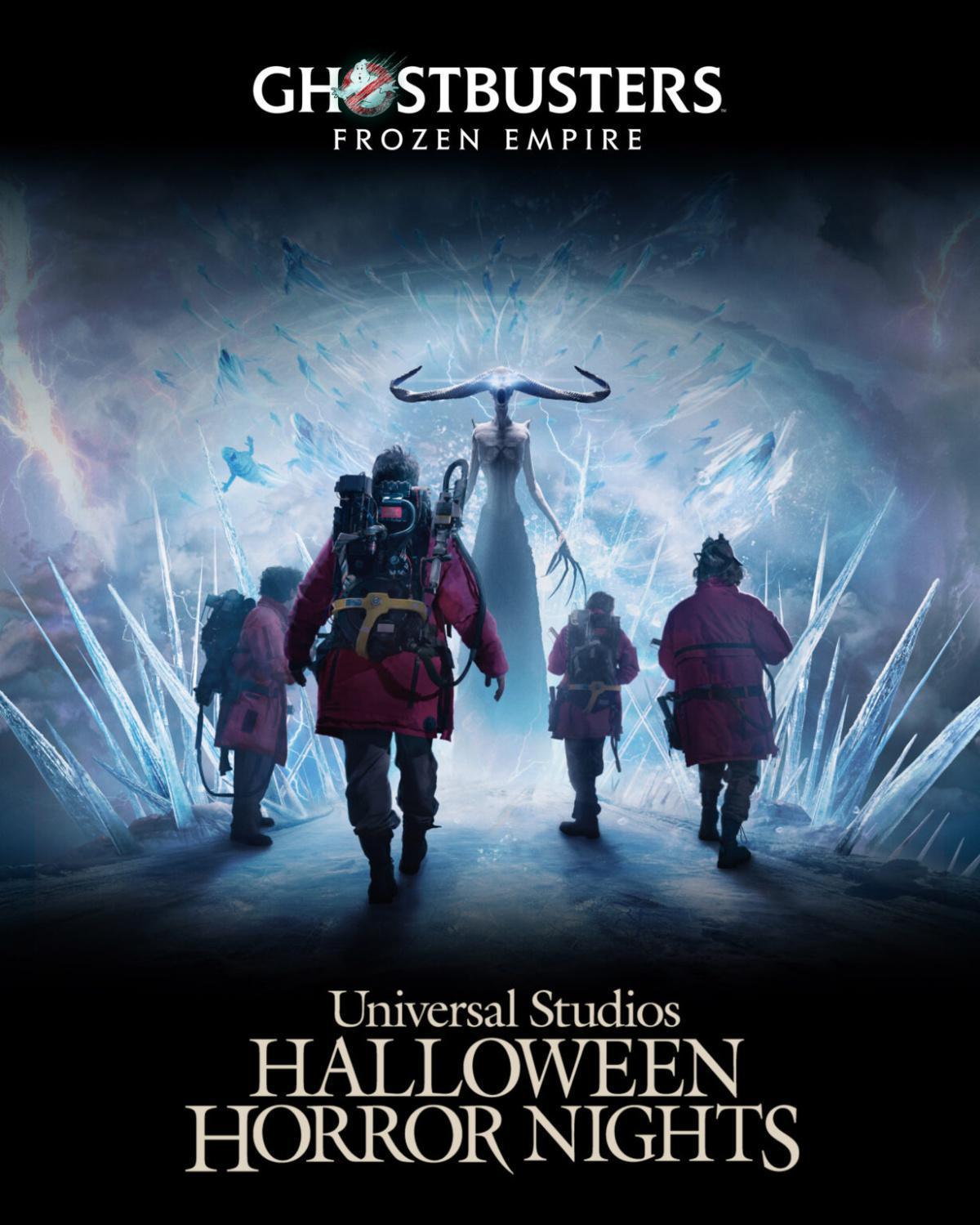 „Ghostbusters: Frozen Empire“ bringt eisiges Böses zu den Halloween Horror Nights „Ghostbusters: Frozen Empire“ bringt eisiges Böses zu den Halloween Horror Nights