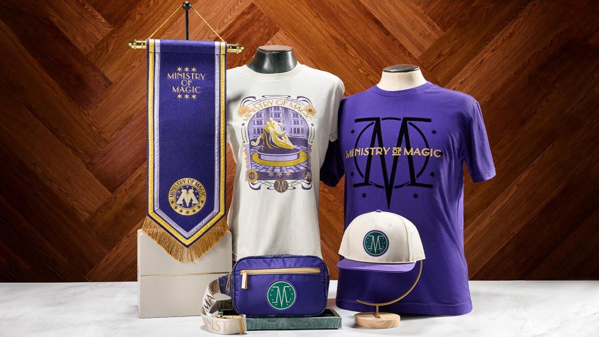 Hier sind einige Merchandise Artikel die es im Epic Universe geben wird!