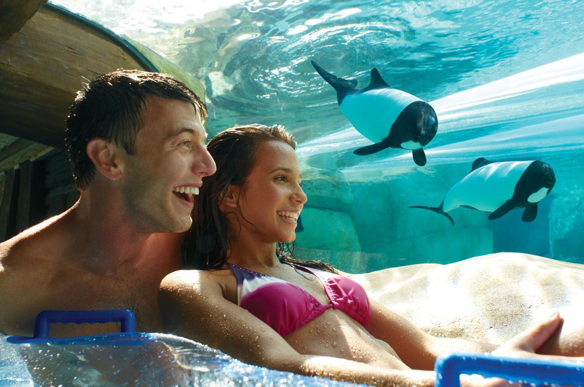 Aquatica - Tropisches Feeling mit Tiererlebnissen und Rutschen