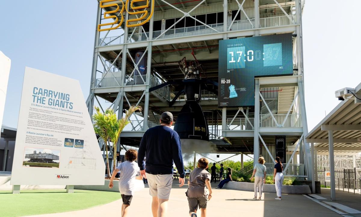 KSC - Neuer Bus Stop: Erkundet das neue GANTRY bei LC-39 KSC - Neuer Bus Stop: Erkundet das neue GANTRY bei LC-39