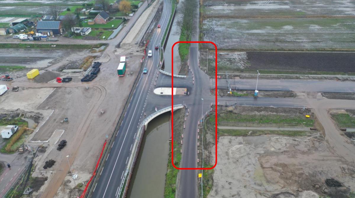 Afsluiting Vredenburghlaan Afsluiting Vredenburghlaan