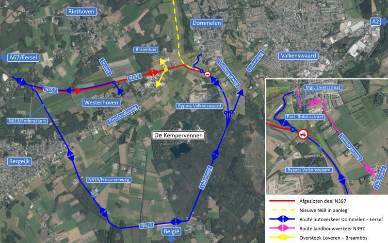 Bypass Valkenswaard open voor (vracht)autoverkeer vanaf dinsdag 27 april Bypass Valkenswaard open voor (vracht)autoverkeer vanaf dinsdag 27 april