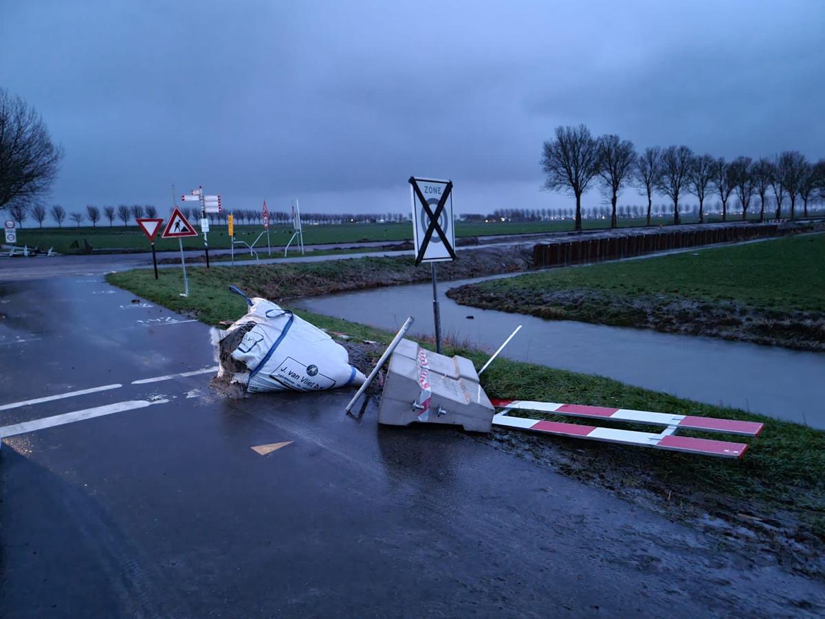Afsluitingen rondom de N243  Afsluitingen rondom de N243