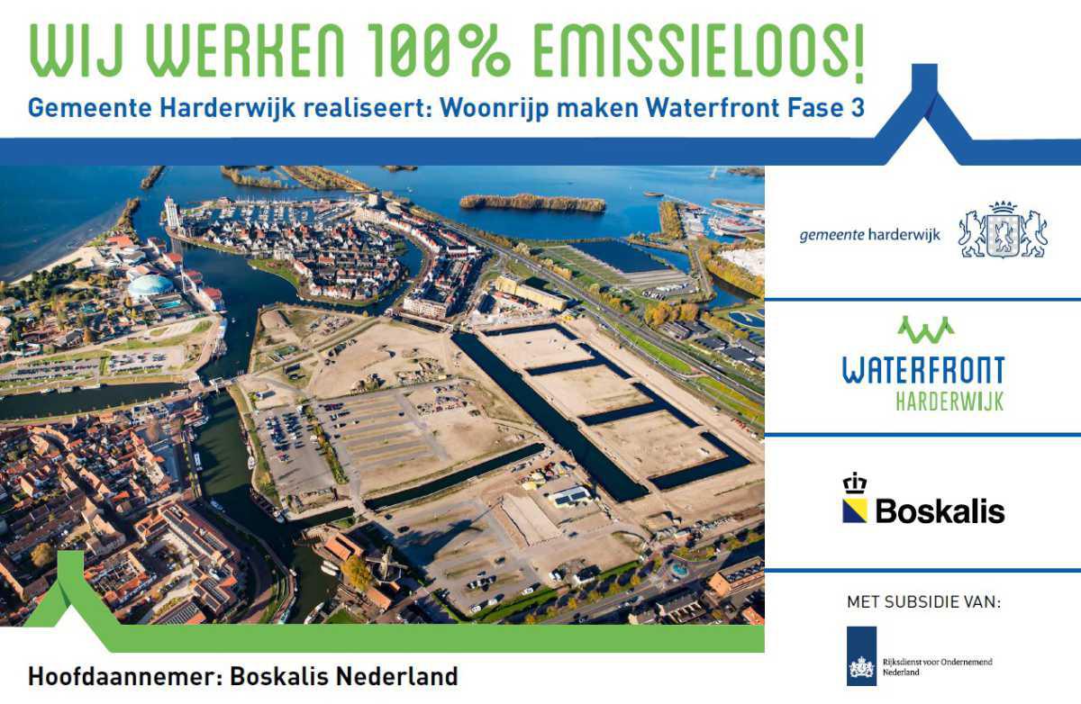 Nieuw project: Woonrijp maken Waterfront Fase 3