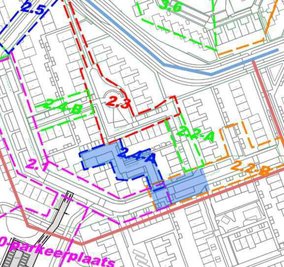 Deelgebied 2.4A. Eerder starten met de werkzaamheden Deelgebied 2.4A. Eerder starten met de werkzaamheden