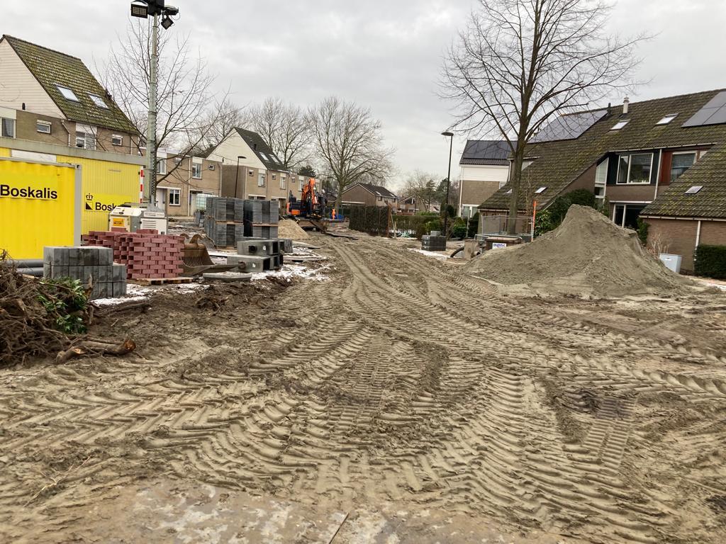 Werkzaamheden na de kerstvakantie weer van start Werkzaamheden na de kerstvakantie weer van start