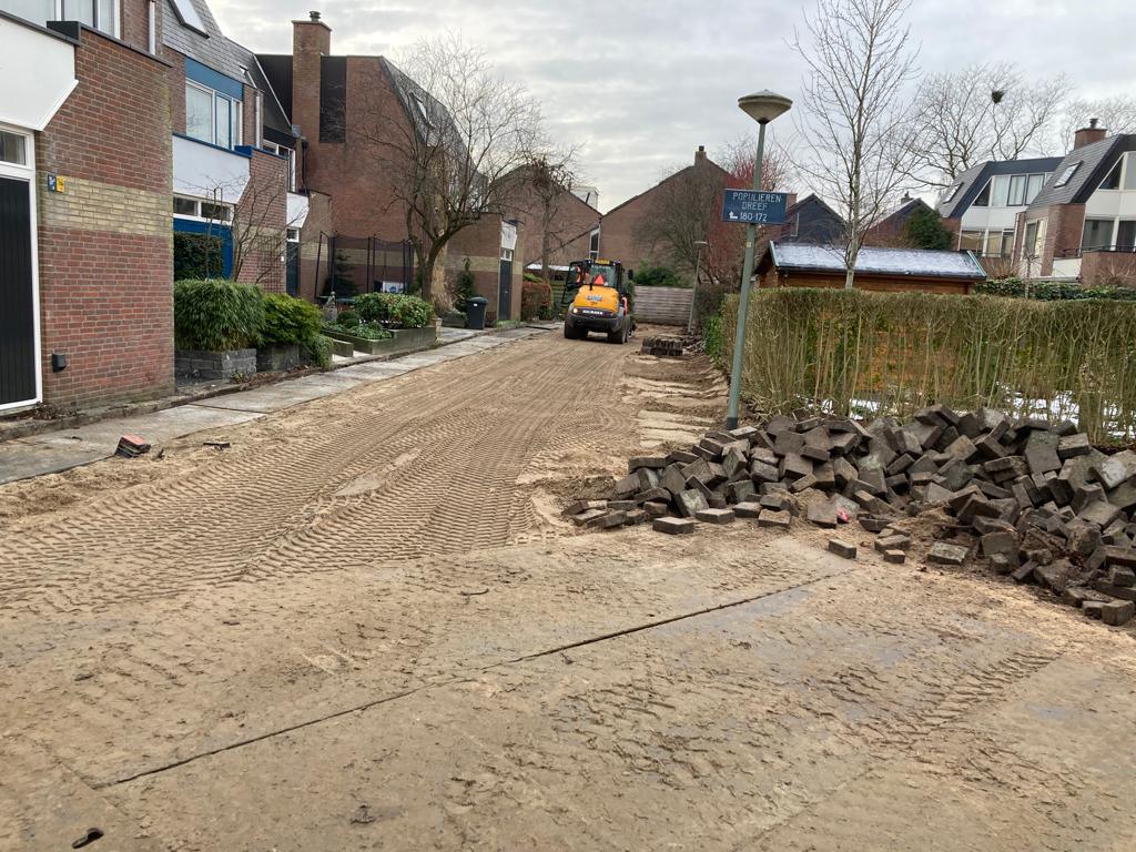 Werkzaamheden na de kerstvakantie weer van start Werkzaamheden na de kerstvakantie weer van start