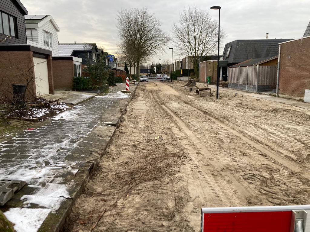 Werkzaamheden na de kerstvakantie weer van start Werkzaamheden na de kerstvakantie weer van start