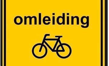 Omleiding fietsers 3 juni Omleiding fietsers 3 juni