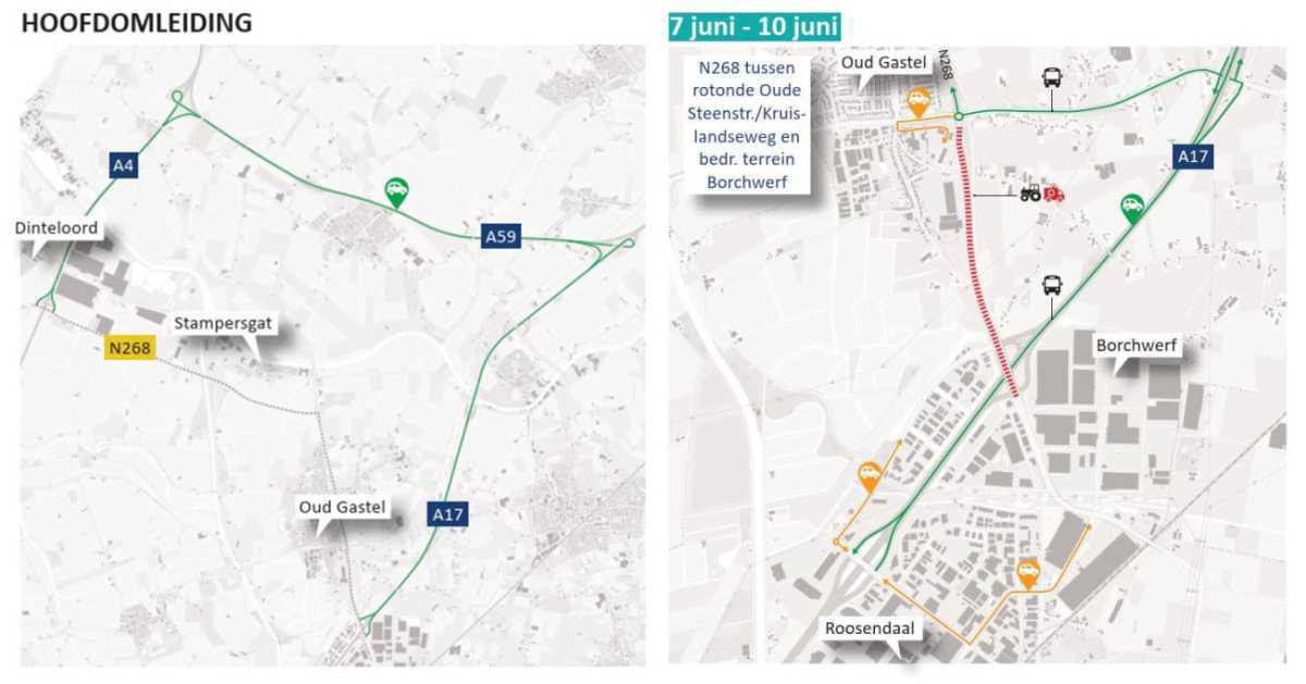 Laatste fase groot onderhoud N268 Laatste fase groot onderhoud N268