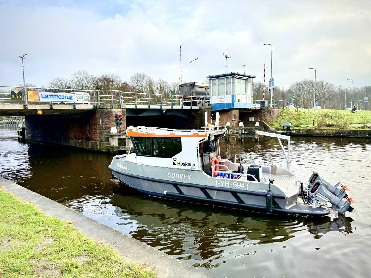 Surveyboot geeft uniek kijkje in de bodem