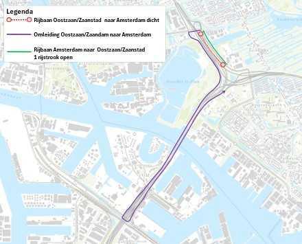 Nachtwerkzaamheden Verlengde Stellingweg 27-01 t/m 14-02-2025