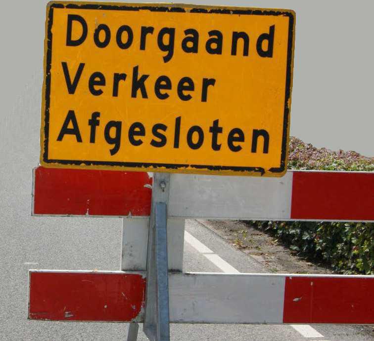 Nachtafsluiting 15 en 16 februari