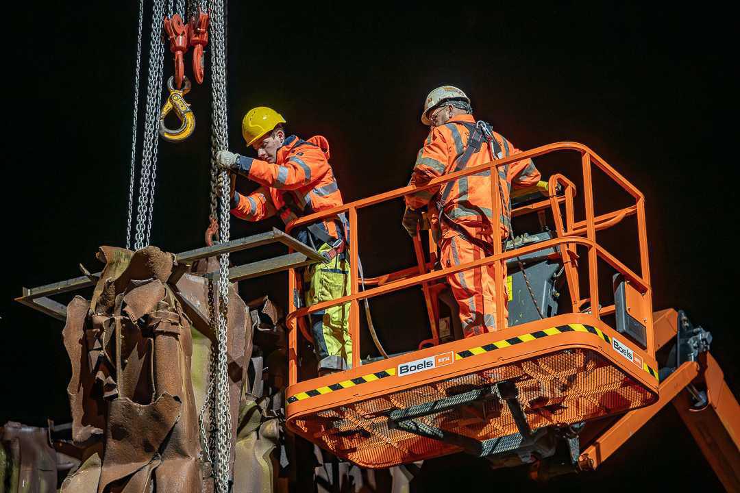 Film verplaatsen beelden van De Wit