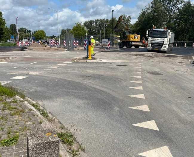 Uitgesteld: Kruispunt Noorder IJ- en Zeedijk/Sluispolderweg