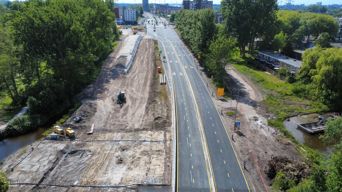 Herinnering Thorbeckeweg-Wibautstraat 16 en 17 juni ’s nachts afgesloten Herinnering Thorbeckeweg-Wibautstraat 16 en 17 juni ’s nachts afgesloten