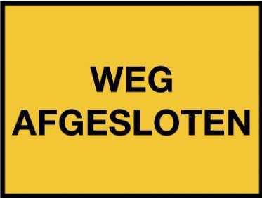 Extra Afsluiting 17 juni 20:00 tot 18 Juni 05:00 uur