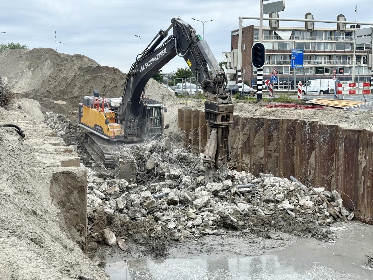 Sloop Trekvliet-fietstunnel