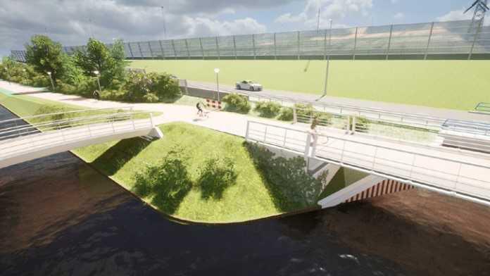 Brugdek Kippenbrug geplaatst