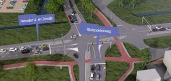 Omleidingsroute Noorder IJ- en Zeedijk: 10 november t/m 19 december