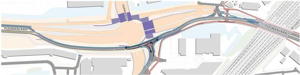 Plesmanlaan afgesloten van maandag 3 november tot en met vrijdag 7 november vanwege werkzaamheden