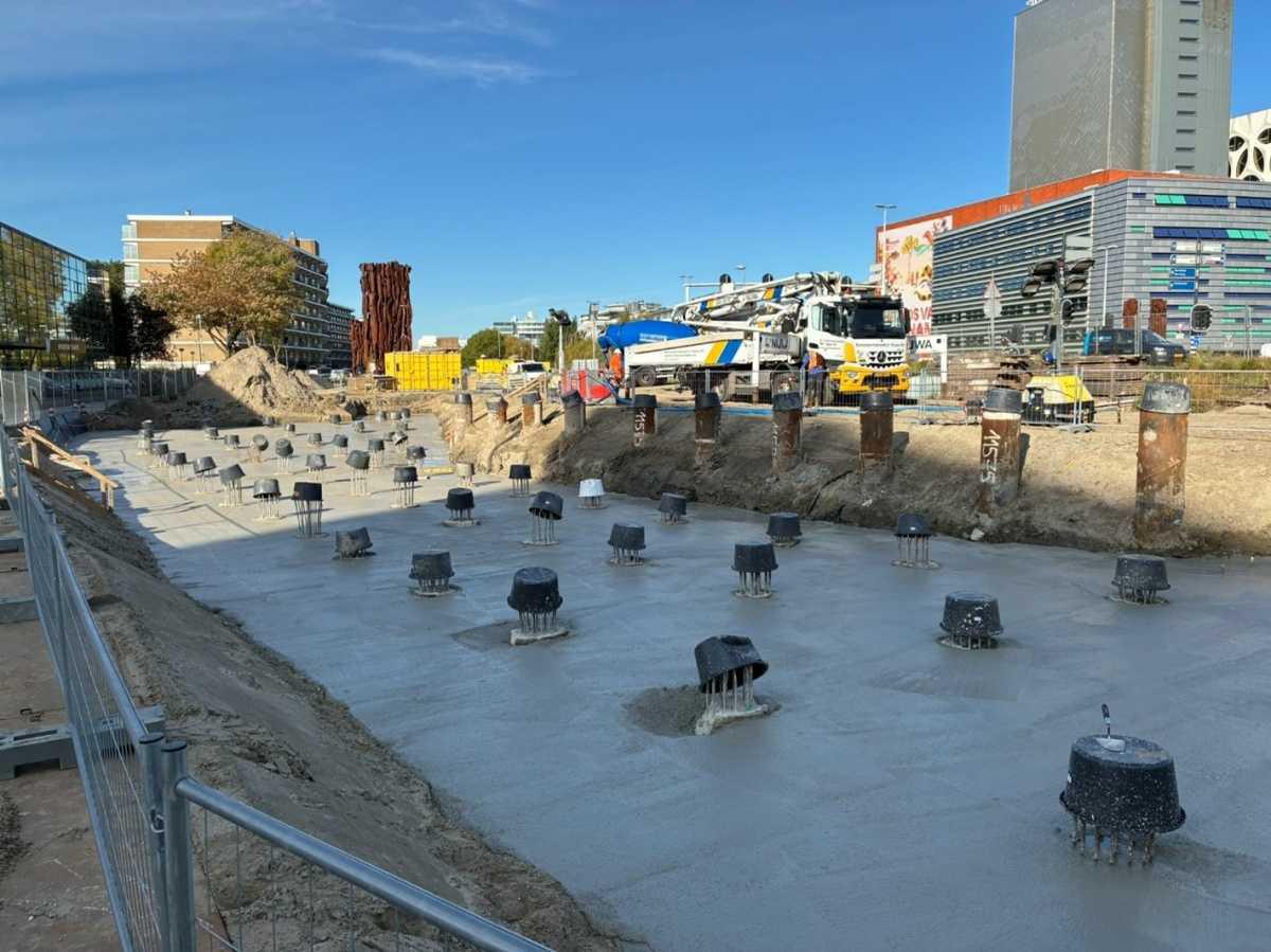 Eerste beton onderdoorgangen is gestort Eerste beton onderdoorgangen is gestort