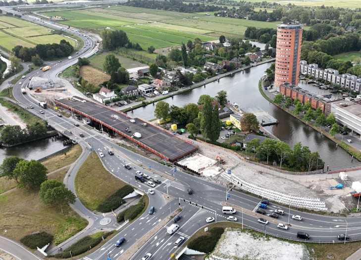 Lange weekendafsluiting N206 Europaweg 27 november – 1 december