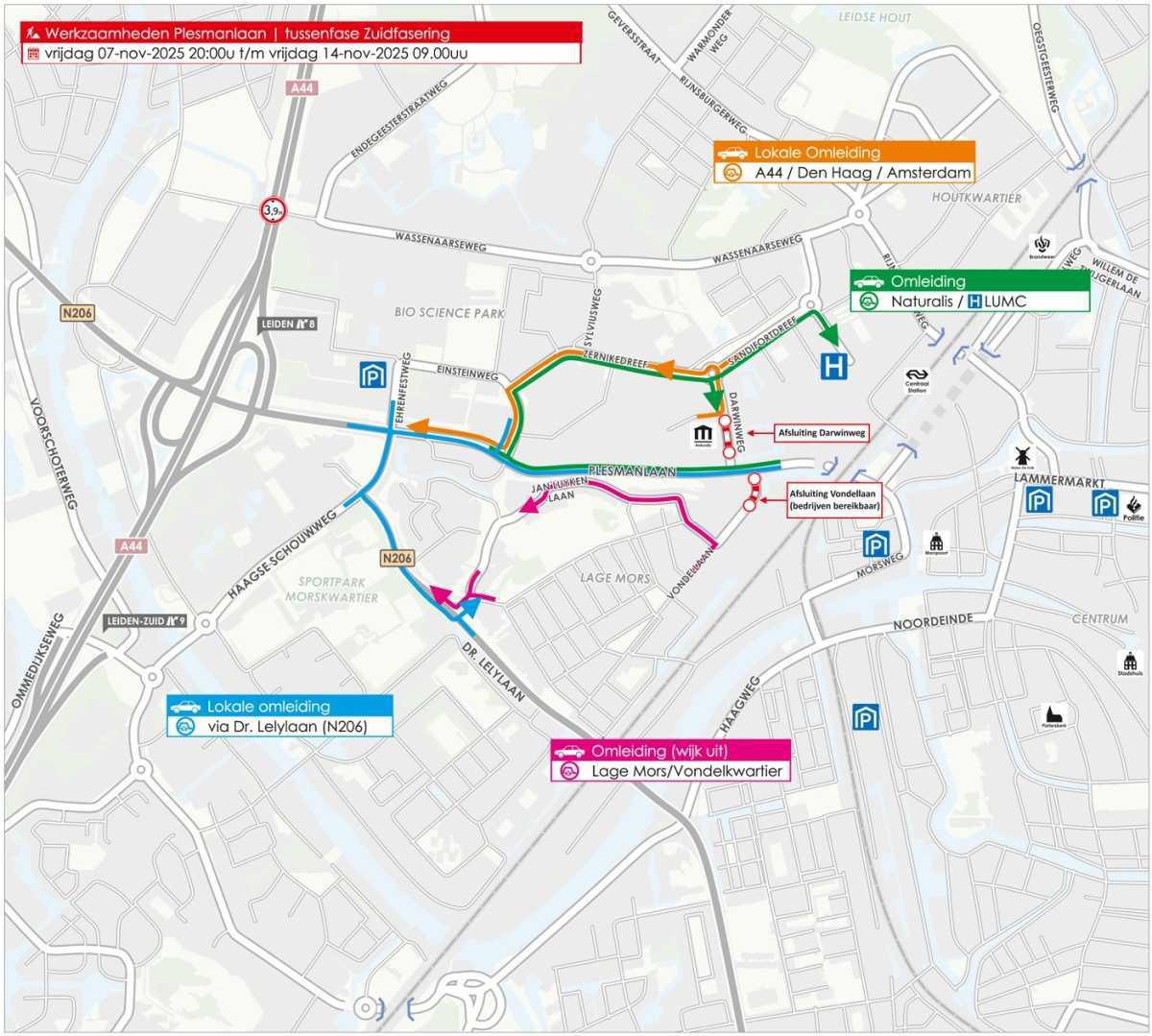 Update werkzaamheden Plesmanlaan || vrijdagavond 20.00 uur is de Plesmanlaan weer open - tijdelijke weg nog niet in gebruik Update werkzaamheden Plesmanlaan || vrijdagavond 20.00 uur is de Plesmanlaan weer open - tijdelijke weg nog niet in gebruik