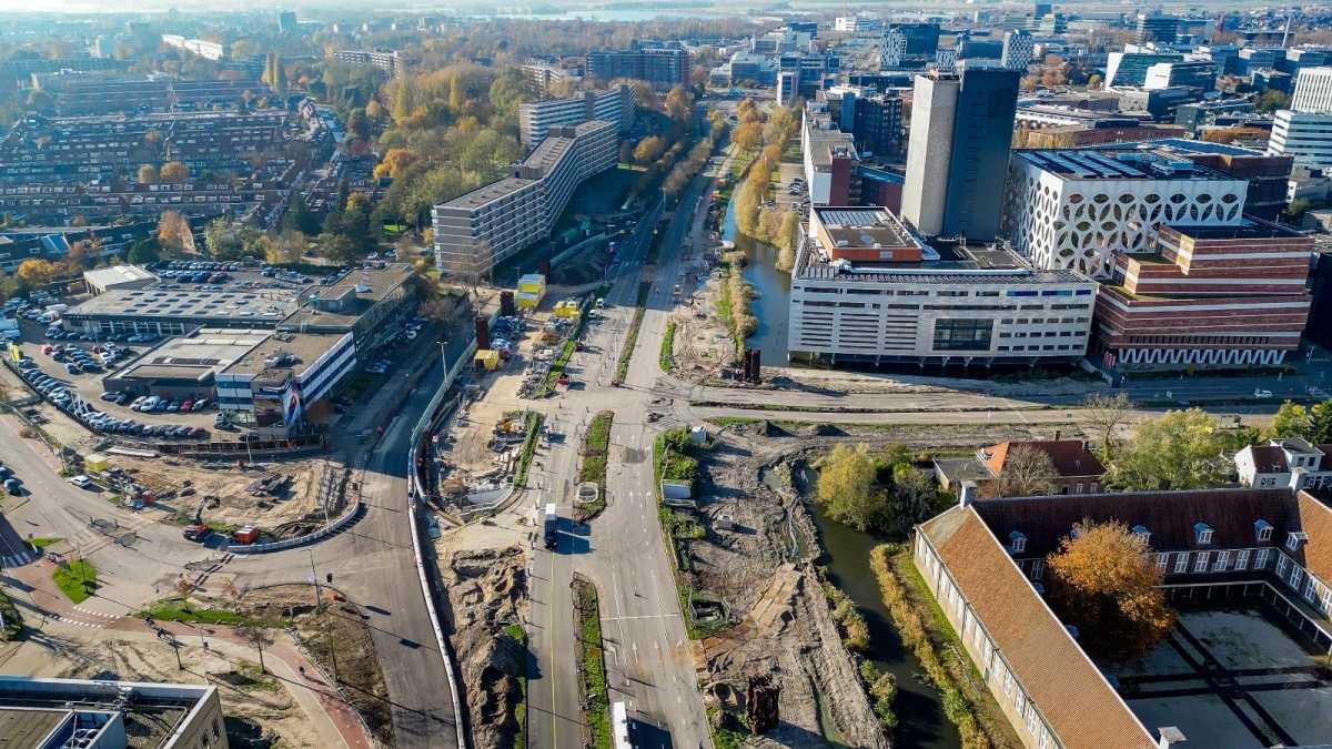 Update werkzaamheden Plesmanlaan || vrijdagavond 20.00 uur is de Plesmanlaan weer open - tijdelijke weg nog niet in gebruik