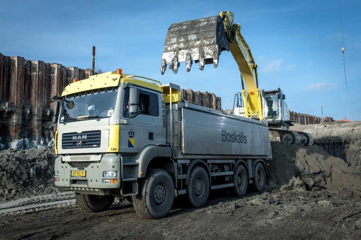 Ontgraven van de Gé Franketunnel