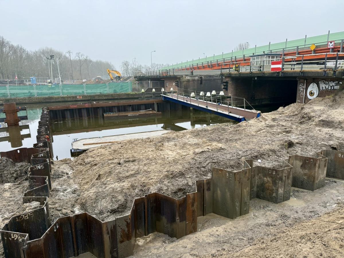 Stremming Rijn-Schiekanaal 26 januari - 27 februari