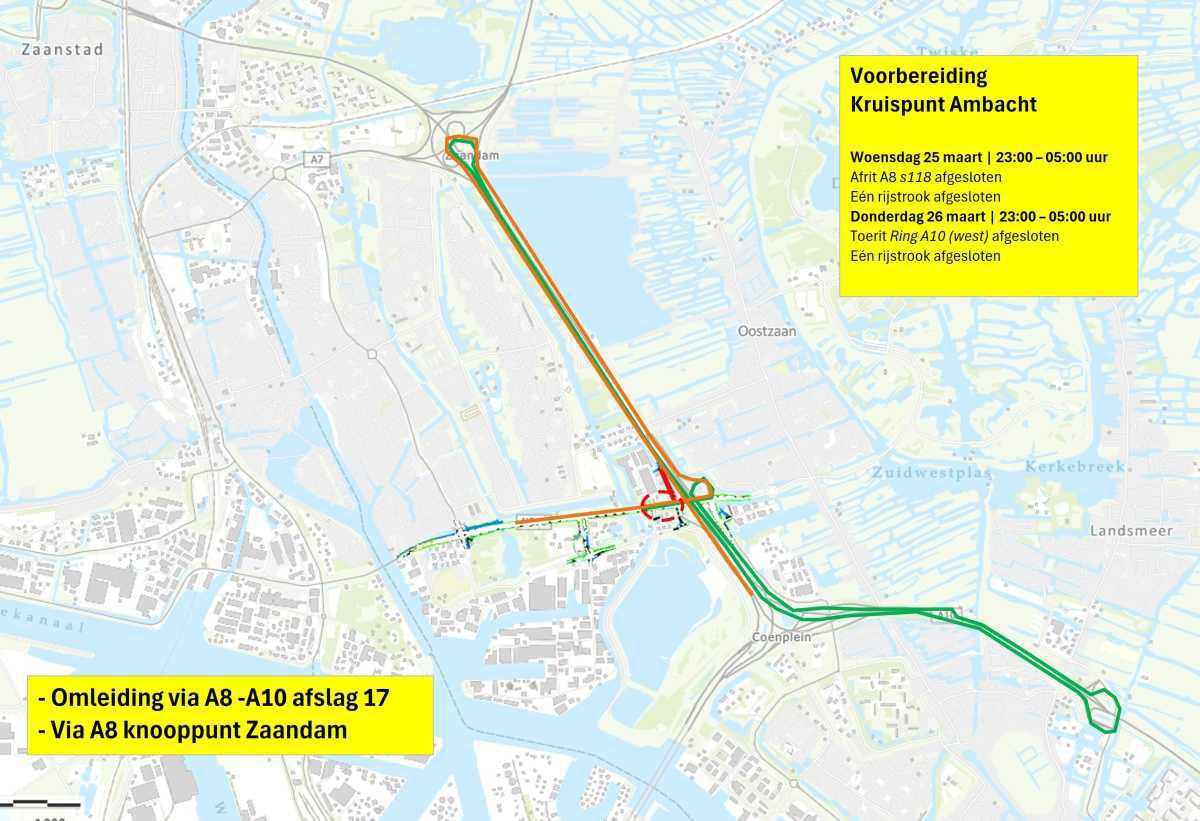 Voorbereidende werkzaamheden Kruispnt Ambacht