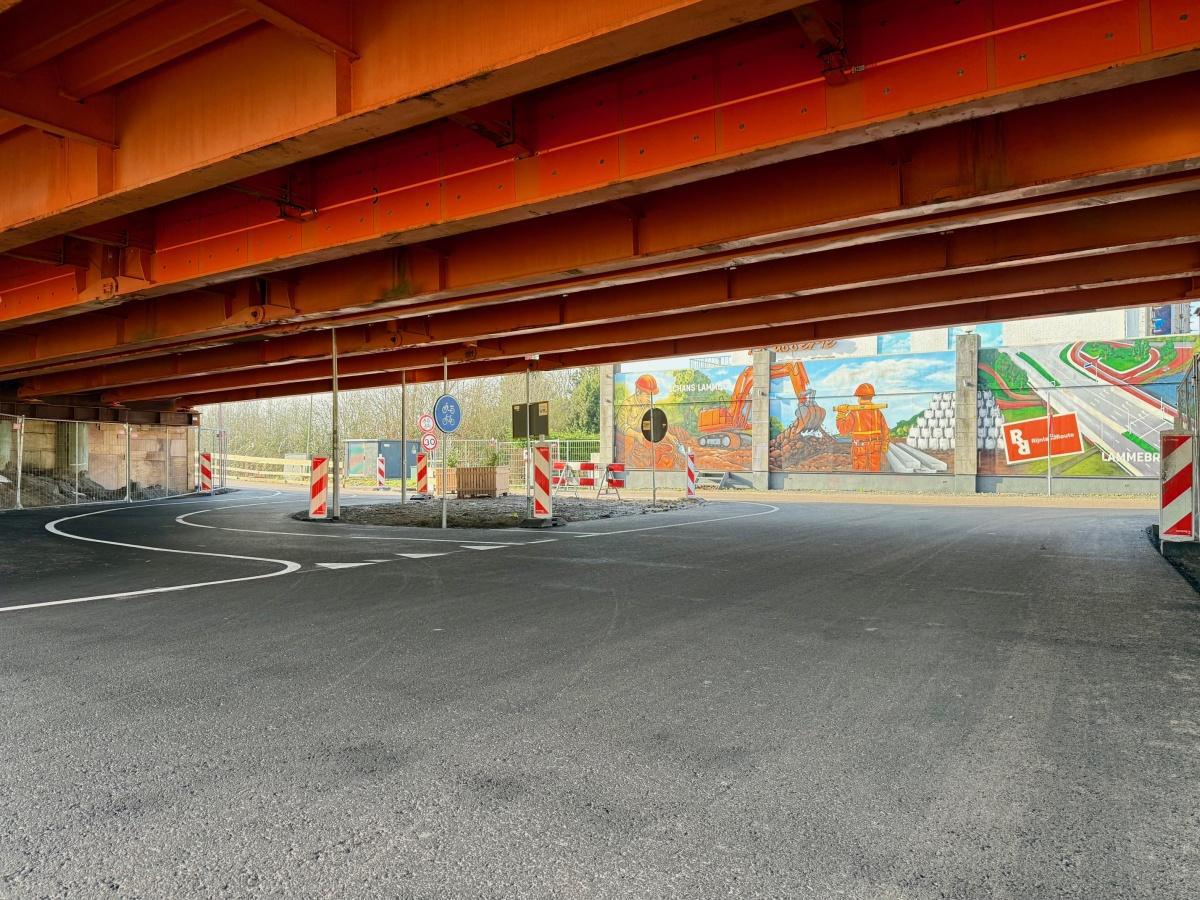 Onderdoorgang Lammebrug blijft open 25/26 maart