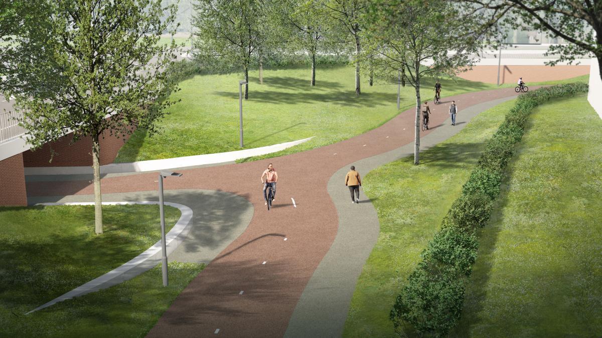 Inrichting toekomstig Lammenschansplein Inrichting toekomstig Lammenschansplein