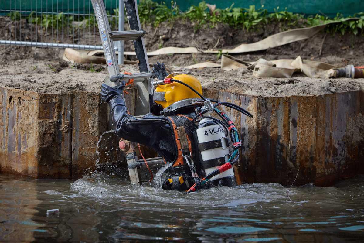 Knotterpolderbrug ligt op z´n plek!
