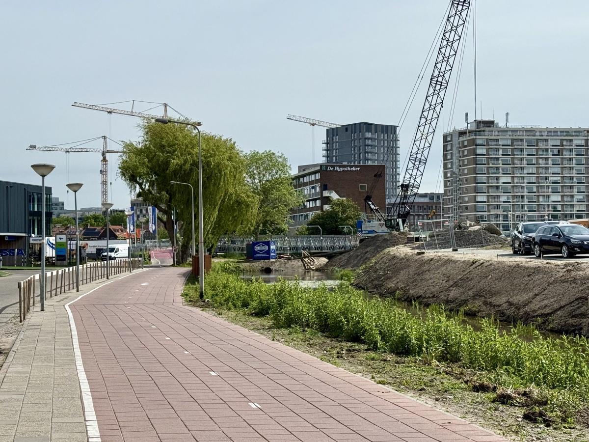 Verkeersstops fietspad Rooseveltstraat–Trekvliet Verkeersstops fietspad Rooseveltstraat–Trekvliet