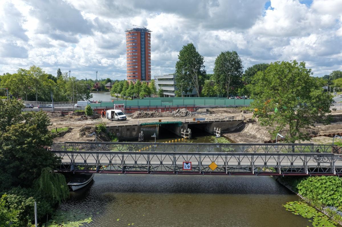 Stremming Trekvliet + verkeersstops fietspad