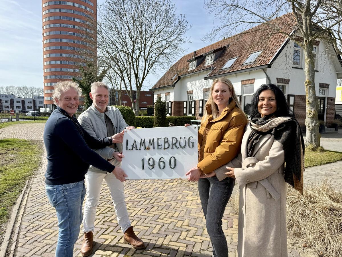 Een stukje Lammebrug blijft in de familie