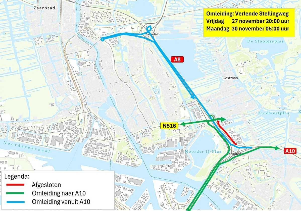 Laatste fase werkzaamheden Thorbeckeweg: de komende omleidingen op een rij