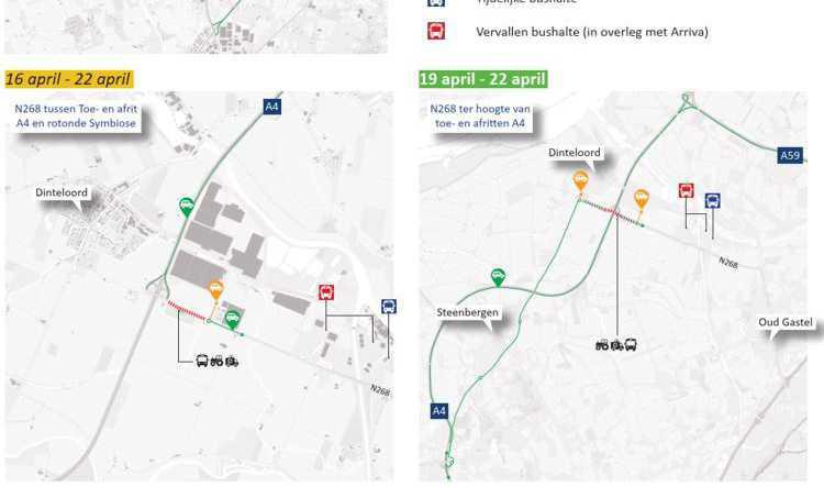 Vervolg werkzaamheden N268